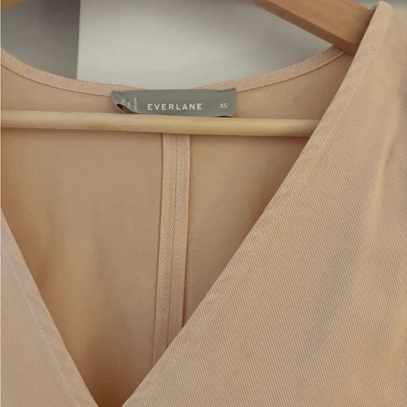 Everlane Cream Midi Dress - Picture 2 of 5